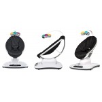 Fotoliu Balansoar Bebelusi 4MOMS MamaRoo 4.0 Push Classic Black